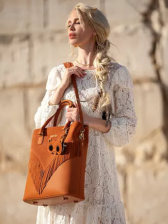 ANY DI | Sun Cover Knit Sweater | camel